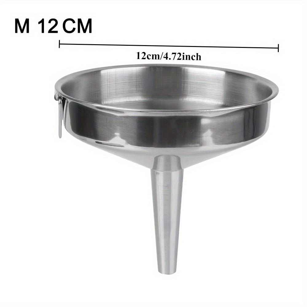 Metal Funnel For Canning Kitchen Tools Kitchen Accessories Wide Mouth Funnels Bar Wine Beer Oil Flask Funnel