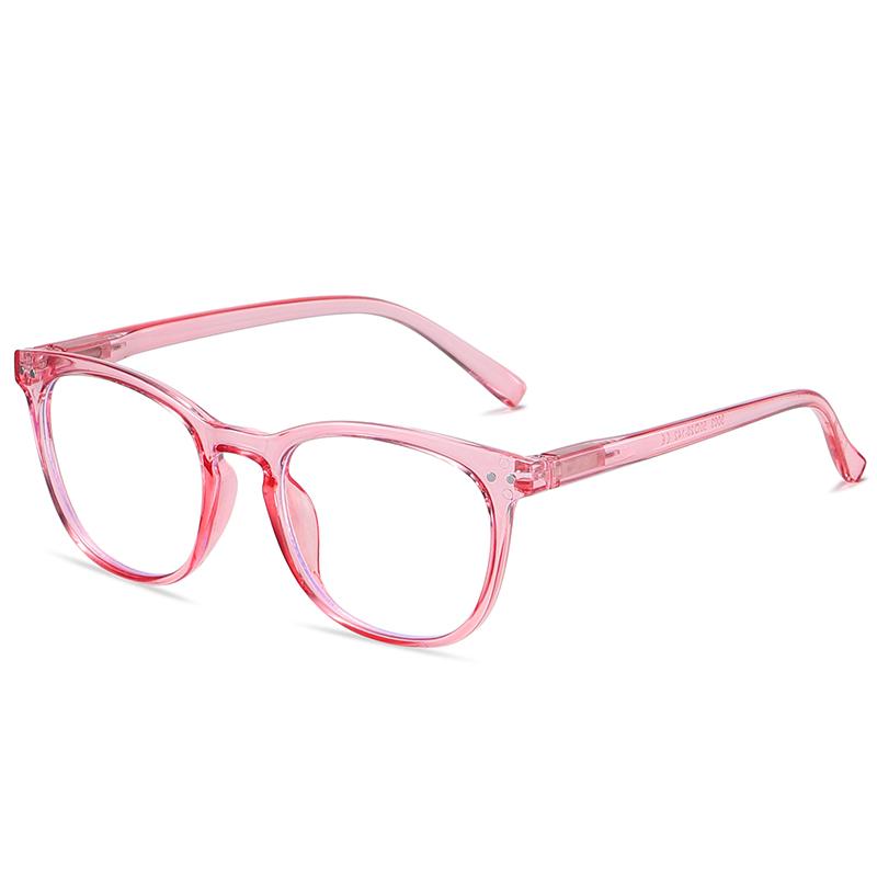 

Blue Light Blocking Oval Shortsighted Computer Goggles Women Men Fashion Student Prescription Glasses Myopia -0.5 -0.75 To -6.0 0