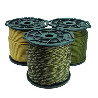 100m 550 Paracord Çok Fonksiyonlu Makaralı 9 Çekirdek 4mm Açık Hava Hayatta Kalma Paraşüt Kordonu Açık Hava Aletleri Askısı Çadır İpi