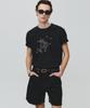 NOIRER Poetic Pigment Half T-Shirt (Black)