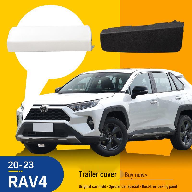 

Совместимо с Toyota RAV4 2020-2022 Заглушка отверстия крышки буксировочного крюка Driver s side upper cover (Unpainted)