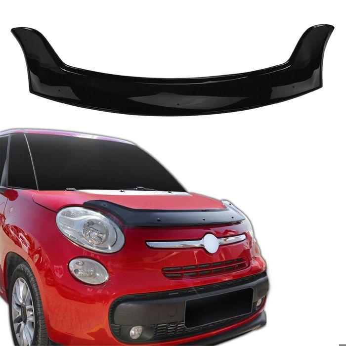 SCOUTT | Bra Capot Déflecteur Protection Pour Fiat 500L 2015-2022, Aérodynamique, Assemblage Facile, Aucun perçage requis
