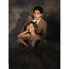 Wedding Couple Question Clothing Color Dress Mori Grey Elegant Wedding Dress Long Trailing Dress