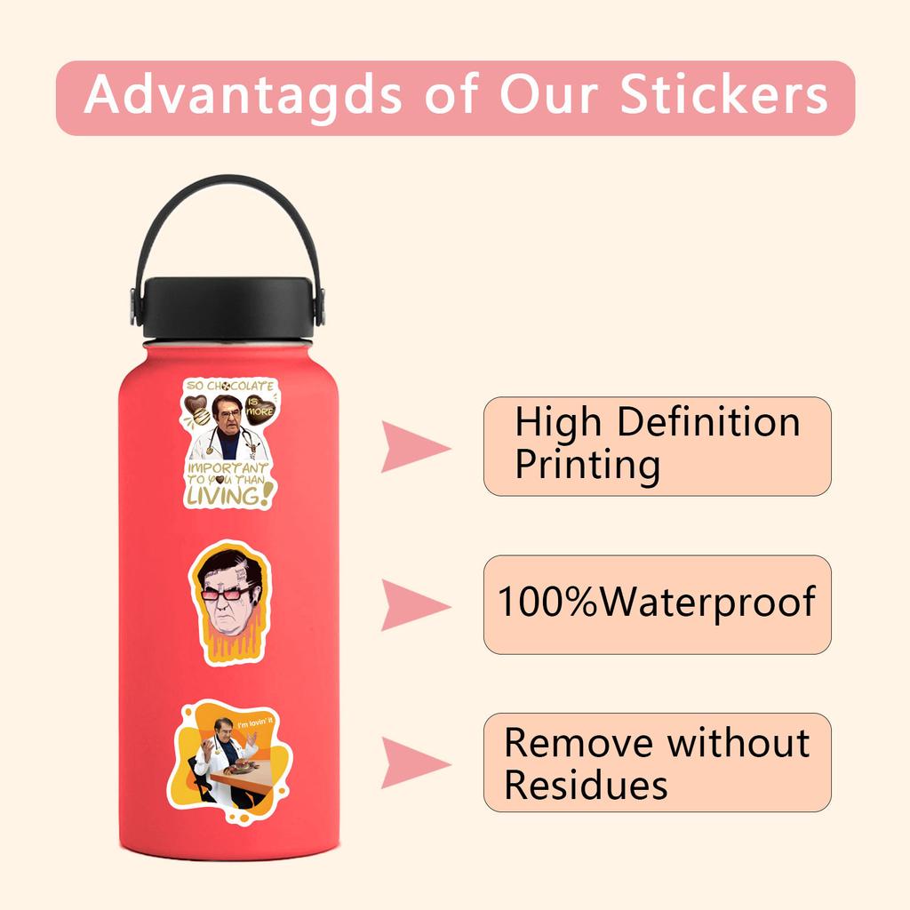 50 New Dr Now Graffiti Stickers Decorative Scooter Water Cup Helmet Waterproof Stickers