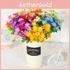 Realistic Flower Daisy Arrangement For Bridal Bouquet Home Decoration Shoot Photo