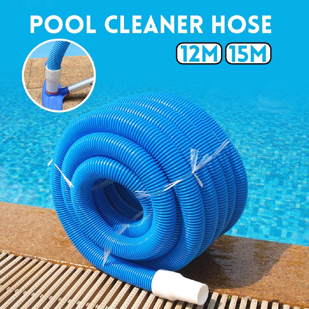 1.5inch-12m 9M/12M/15M Pool Cleaner Hose Universal Suction Swimming Replacement Pipe