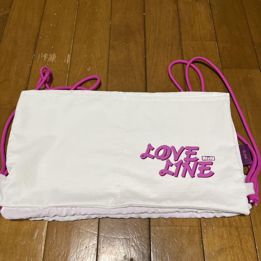 

[USED] NiziU LOVELINE String Bag Korea POPUP