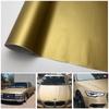 DIY Self-adhesive Car Sticker Motorcycle Wrapping Vinyl Matte Gold Car Wrap Film Air Release Matt Car Protection Adhesive Vinyl