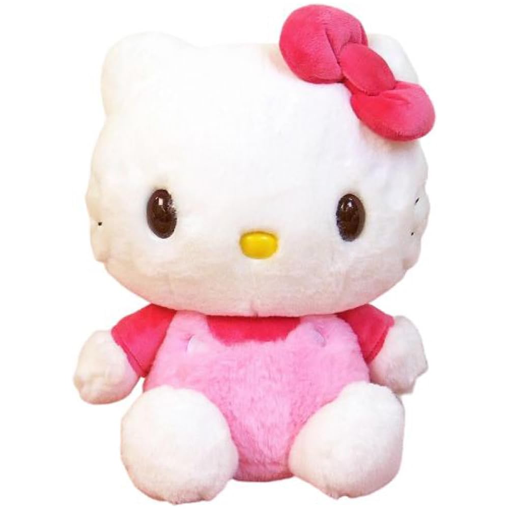 Nakajima Corporation Hello Kitty Plush Toy Pink 28cm x 23.5cm x 16.5cm Sanrio Soft Toy