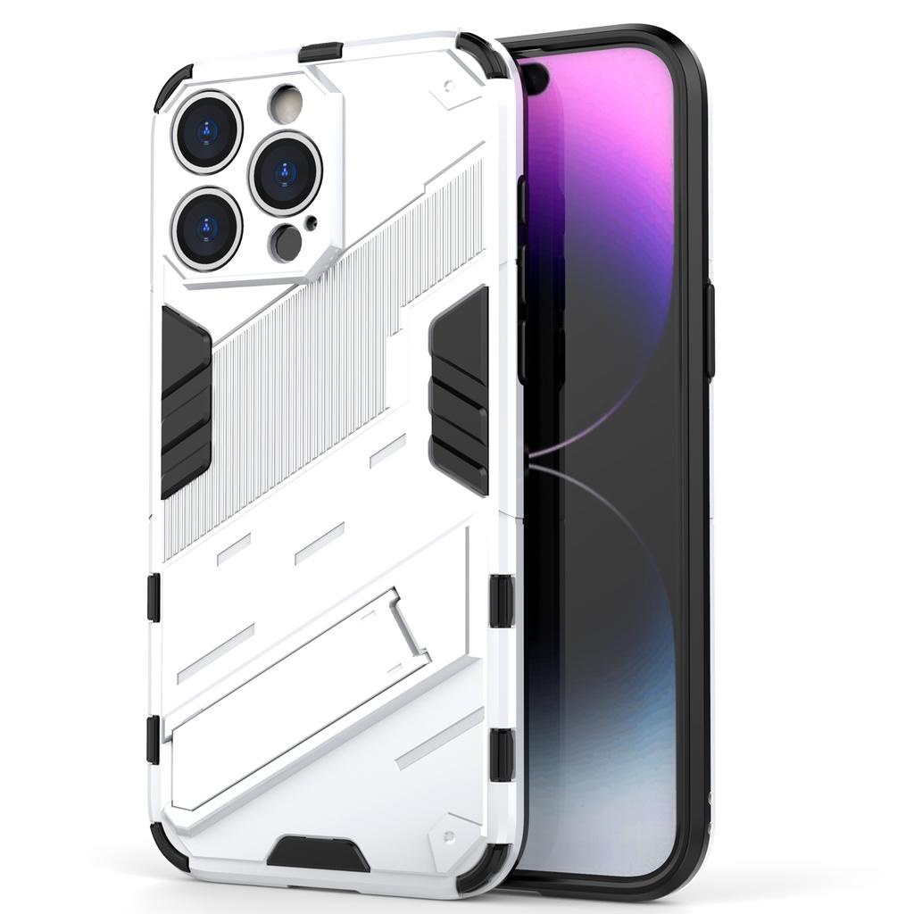 Kickstand Phone Case for iPhone 15 Pro Max,Drop Protection Phone Cover PC+TPU Back Shell