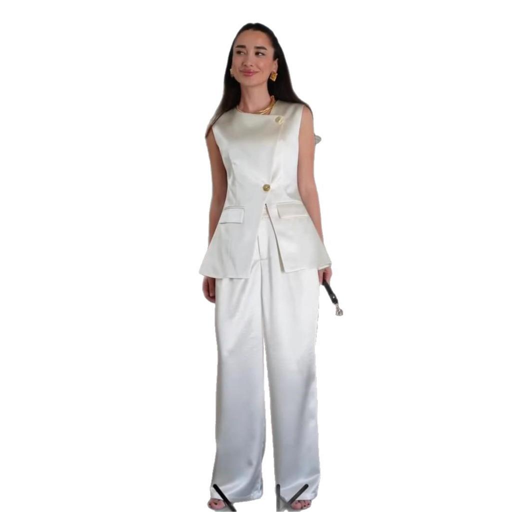 2025 Summer European & American Fashion: Royal Sister Style Women's Versatile Set – High-end, Stylish, Sophisticated