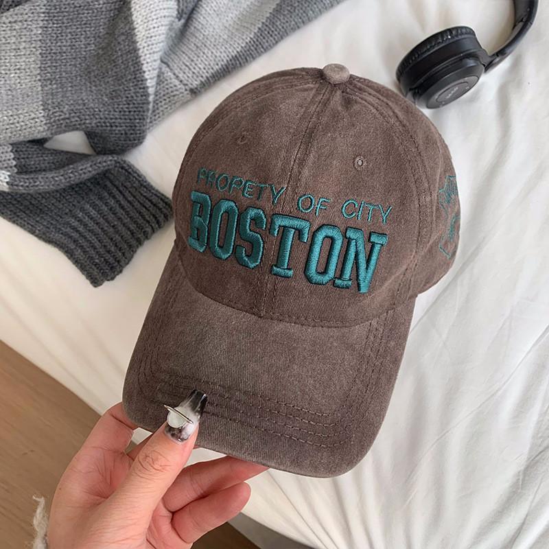 Sun Stylish Protection Baseball Cap For Women With Embroidery And Wide Brim Design