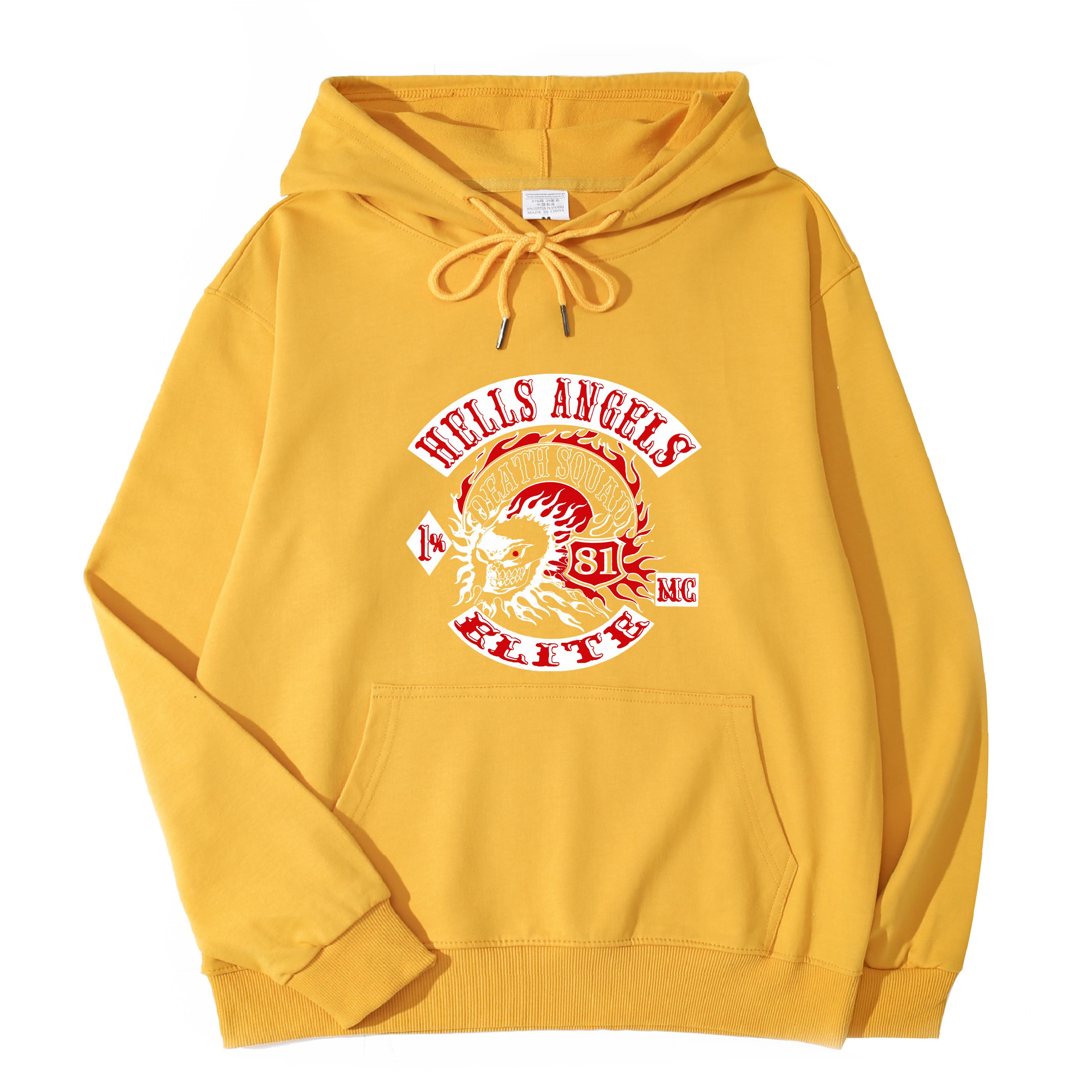 

Підтримка 81 Hells Angels Hoodie Унісекс Hoodie Top Sales N03 M