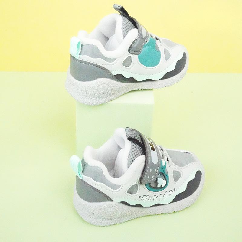 Детская спортивная обувь Зимние кроссовки для мальчиков с нескользящей подошвой Кроссовки — фото 3