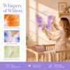 45cm Fake Butterfly Gradient Color 3D Silk Yarn Butterfly Wedding Party Decoration