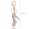 Key Chain Holder   Keychain   Alloy Rhinestone High Heel Key  Pink
