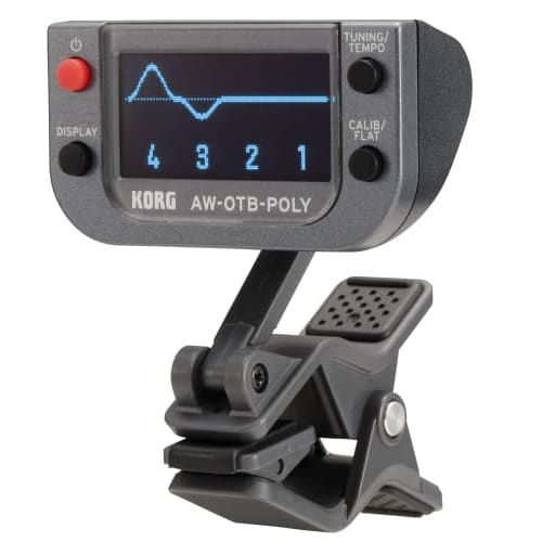 KORG OLED Polyphonic Clip-on Tuner for Bass (AW-OTB-POLY)