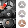 Auto Lenkrad Emblem Aufkleber Diamant Zubehör Für Mercedes Benz AMG W205 W211 W212 W213 X253 W166 W167 W117 W247 W176