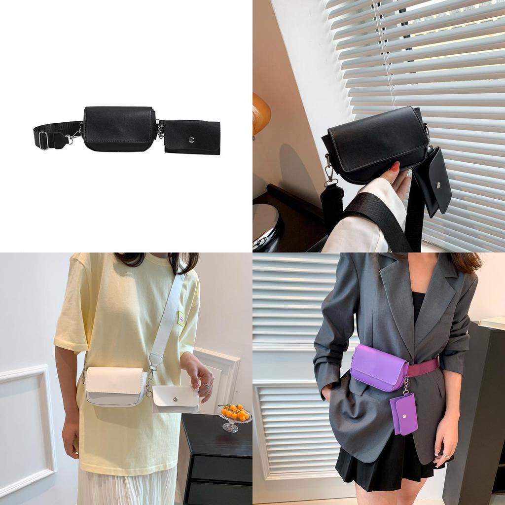 Trendy Fashionable Small Square Bag For Women Versatile Pu Shoulder Bag In Elegant Colors