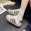 Fashion 2025 New Designer Casual Sneakers for Women Spring Autumn Lace Light Color Match Board Shoes Female High Quality Zapatos Mujer