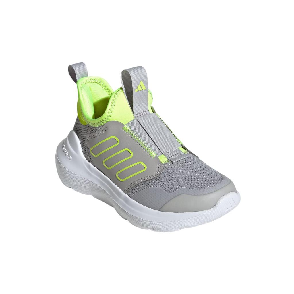 Adidas Tensaur Comfort Ac Lightweight Soft Running Shoes Kids Sneakers Gray Bright-Lemon-Yellow White IH1064