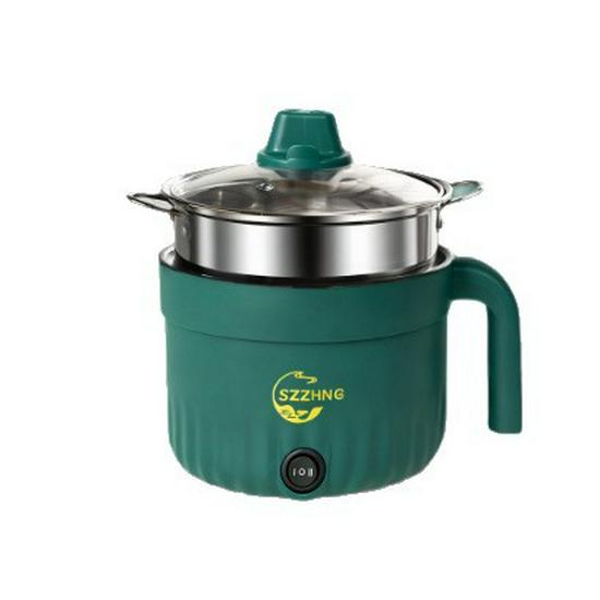 Compact Multifunctional Electric Cooking Pot for Dorms & Students