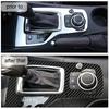 Carbon Fiber Car Center Control Gear Panel Trim Sticker For Mazda 3 Axela 2013-2016 Car Interior Accessories