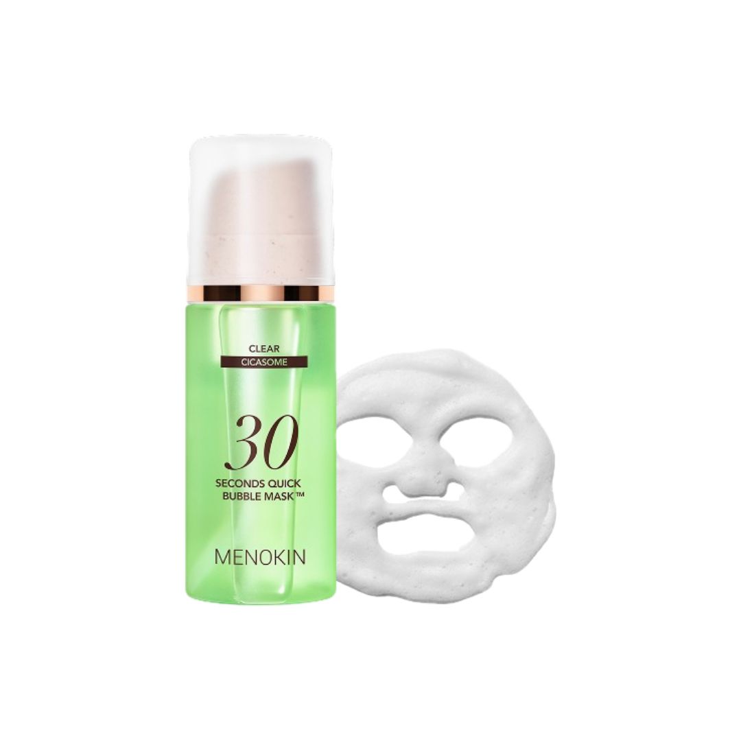 Menokin 30 Seconds Quick Bubble Mask Clear