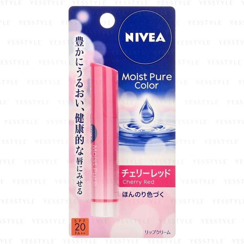 Nivea Japan - Moist Pure Color Lip Balm SPF 20 PA++