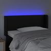Tête de lit - MAISON EXCLUSIVE - 83x16x78/88 cm - Similicuir - LED intégrée multicolore - Hauteur réglable
