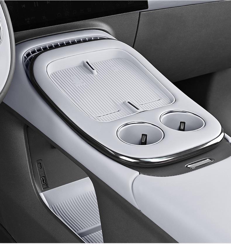 XPeng G7 Wireless Charger & Cup Holder Console Upgrade