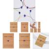 Make A Wish Paper Card Evil Eye Jewelry With Beads And Alloy For Men And Women