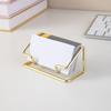 Minimalist Name Card Stand Rustproof Photo Stand Display Rack Card Display Stand  Front Desk