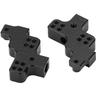 2PCS Metal Aluminum Alloy Front Suspension Bracket Shock Mount for Axial SCX24 124 RC CarBlack