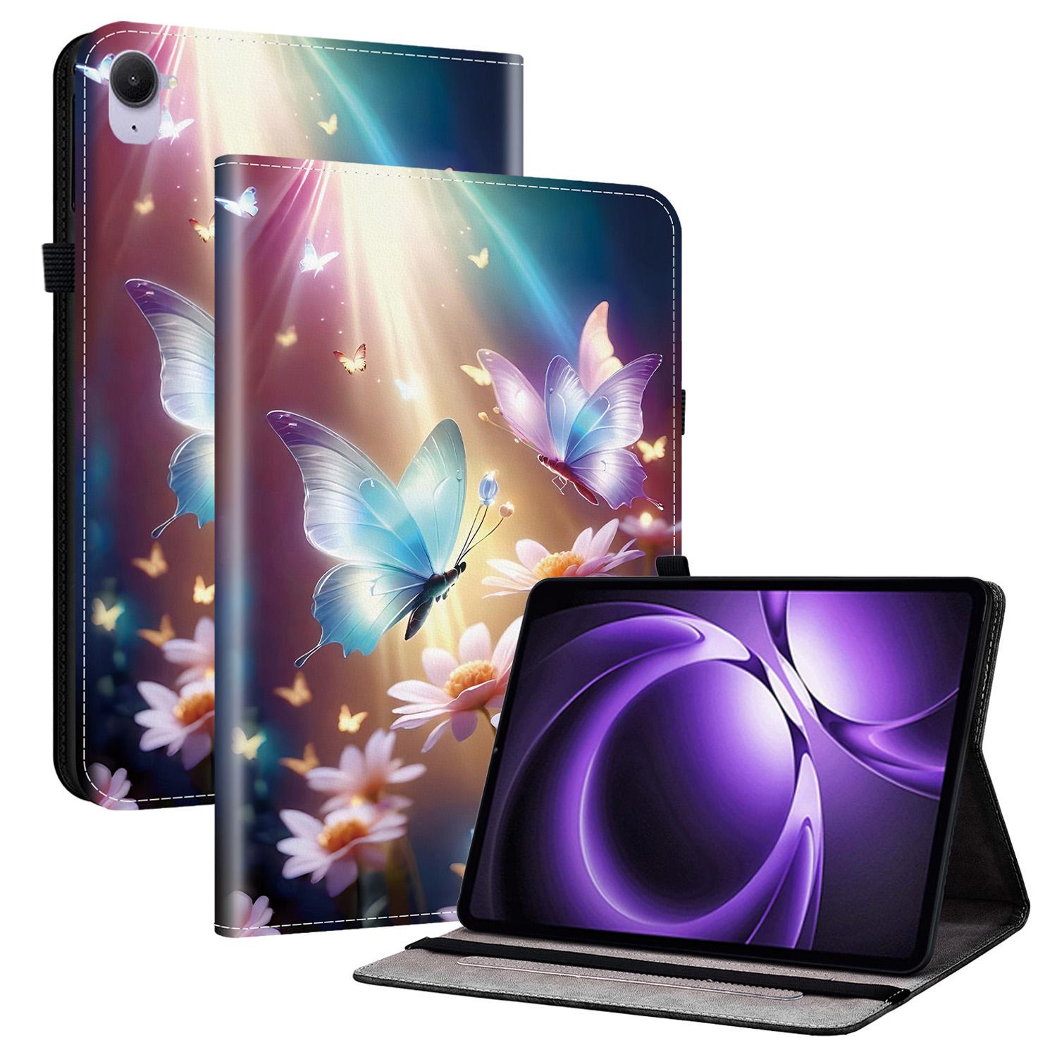 

For Xiaomi Pad Mini/Redmi K Pad Leather Case Pattern Printed Stand Tablet Cover with Card Slots G