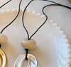 Korean Minimalist Geometric Pendant Long Necklace Women's Irregular Adjustable Versatile Fashion Accessories