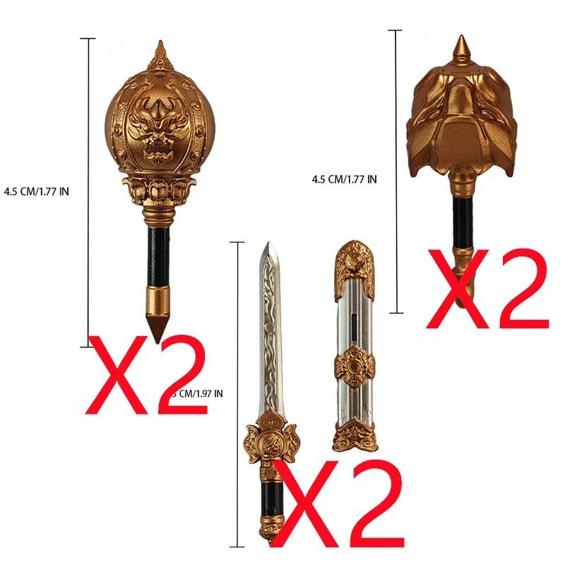 MOC Medieval Weapon Knight Building Block Accessories Character Helmet Hat Academic Gown Axe Sword Shield Brick Toy Gift K073