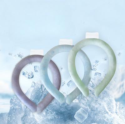 Outdoor Sports Cooling and Heat Prevention Ice Cool Neck Ring Hanging Neck Ice Cool Collar Summer Heat Prevention and Cool Magic