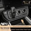 Interior Stickers for Gear Shift & Air Conditioning Panel - Fit for 2026-27 Land Rover Defender