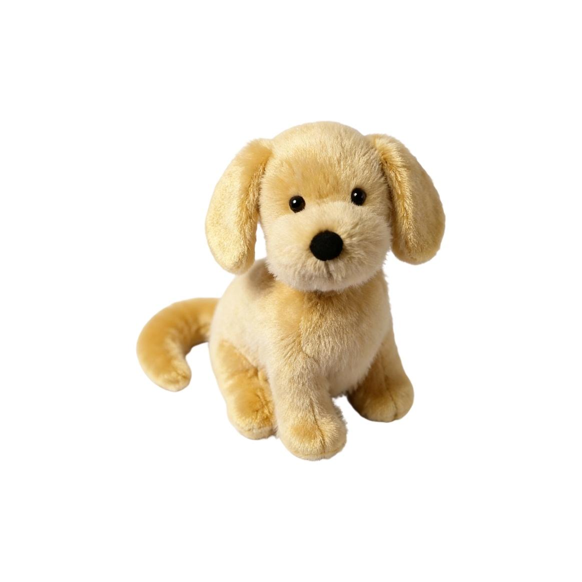JELLYCAT Dog Small Golden Hair Brown Dolls Plush Doll 21cm Height In Sitting Posture MAL3DOG