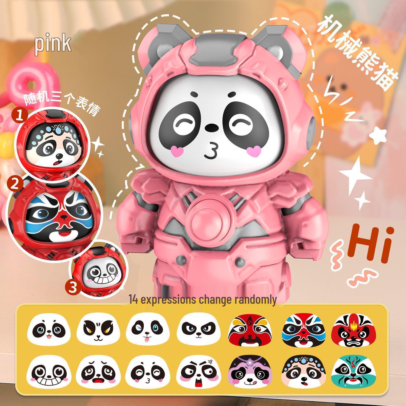 

Национальная эссенция Кукла-панда, меняющая лицо: Сувенир Маска Сычуаньской оперы для детей.