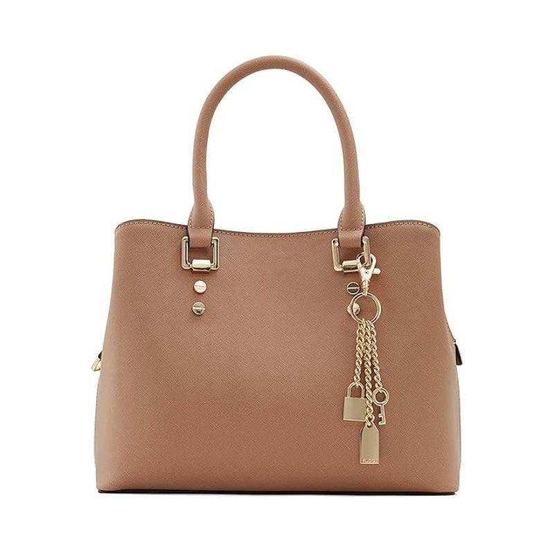 

Cross pattern women s casual commuter handbag, fashionable and simple large-capacity versatile tote bag