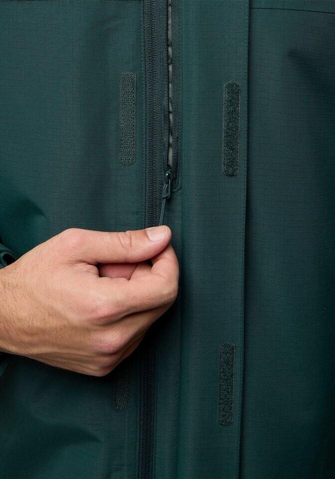 Куртка Jack Wolfskin Altenberg 3 в 1 Jacket (A61864) черная олива