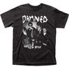 The Damned New Rose Herren T-Shirt Musik Klassik Konzert Rockband T-Shirt Neu Schwarz