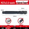 Cobalt Nitride Spiral Tap for Stainless Steel (Drill Bit: M4, M5, M6, M8, M10)