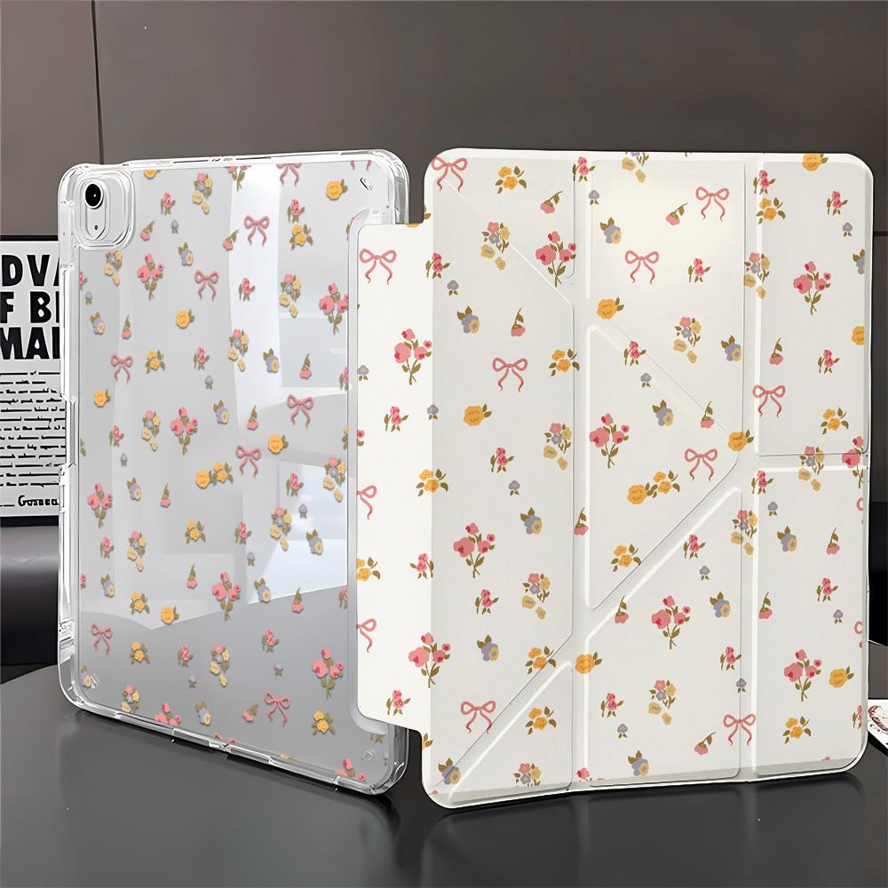 Para iPad Pro 11 12.9 13 Pulgadas M2 M3 2025 A16 11ª 10ª Generación 10.9 Air 5 4 9ª 8ª 7ª 10.2 Mini 6 Funda Inteligente con Soporte para Lápiz