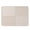 1Pc Foldable Dish Drying Mat Silicone Drain Mat For Kitchen Tableware Non-slip Drying Pad Dish Drain Mat Quick Draining For Home