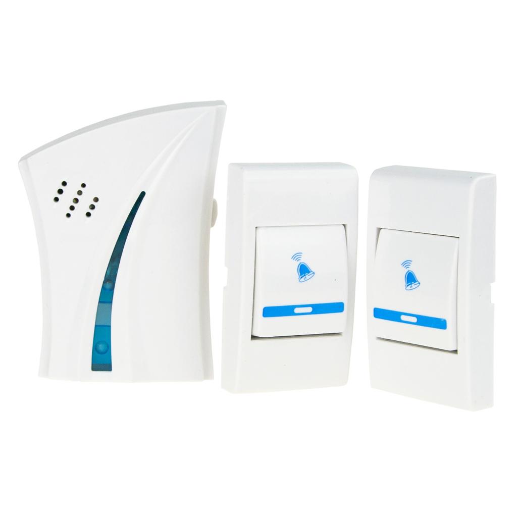 AG47 WIRELESS DOORBELL 2 REMOTE CONTROLS 150 METERS 36 melodi