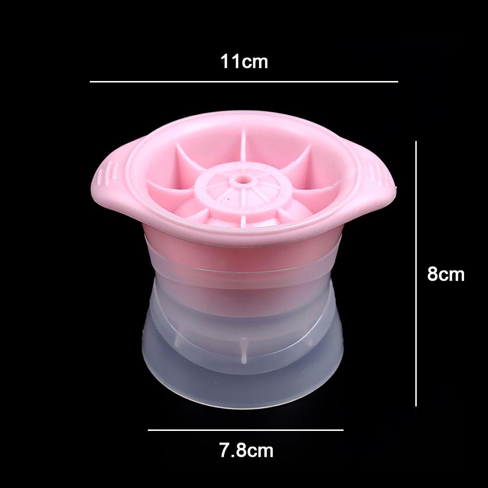 Silicone World Ice Hockey Mold DIY Round Ice Grid Silicone Ice Cube Molds Frozen Ice Box Cocktail Whiskey Drink Making Mould