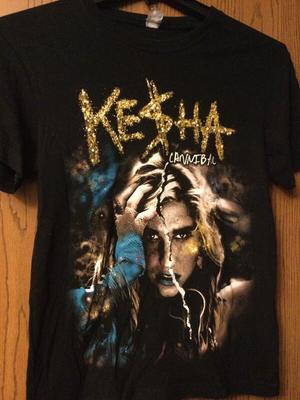 Kolekcja Kesha - Cannibal - Prezent z trasy 2011 dla fana Czarna Koszulka Wszystkie Rozmiary SS7 Koszulka Unisex
